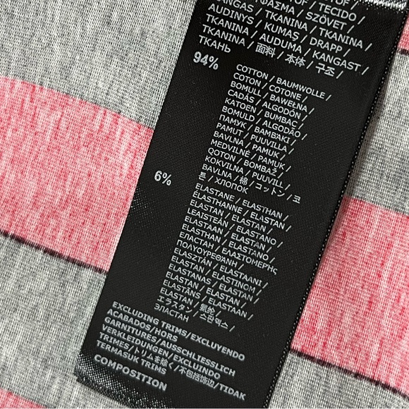 KILLSTAR x AVRIL LAVIGNE Setlist Zip Up Crop Top Tank Vest Striped Black Red L - Picture 14 of 16